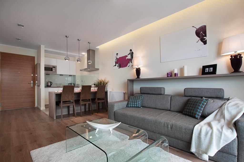 Waterlane Pool & Gym Apartments Gdańsk Eksteriør billede